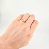 Anillo Corazón Virgen Guadalupe 1.65 g / T6 1/4 Oro Amarillo 18K