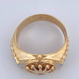 Anillo Correa Corona RX 7.85gr / T9 1/2 / Oro 18K $