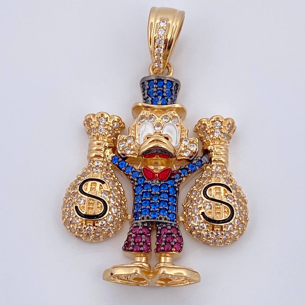Dije Pato Bolsas Dinero 9.5gr / 4cm / Oro 18K $