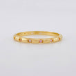 Anillo Churumbela Circonita 1.55g / T6 1/2 Oro Amarillo 18K