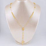 Rosario Virgen Milagrosa 10g / 51cm / 4mm Oro Amarillo 18K
