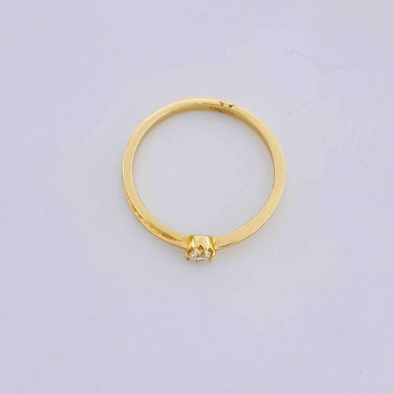 Anillo Solitario 2.05g / T7 3/4 Oro Amarillo 18K