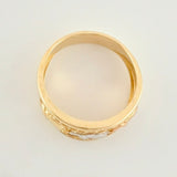 Anillo Tres Elefante 5.95g / T7 1/2 Tres Oros 18K