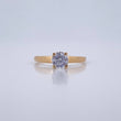 Anillo Solitario 1.45gr / T5 1/2 / Oro 18K $