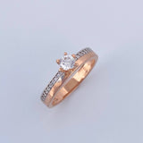 Anillo Solitario Linea 2.8gr / T6 3/4 / Oro 18K $