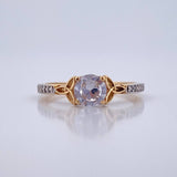Anillo Solitario Churumbela 1.75gr / T7 / Oro 18K $