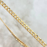 Cadena Cubana 8.9 g / 58 cm / 3.8 mm Oro Amarillo 18K