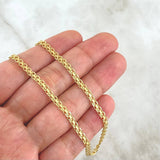 Cadena China 11.8gr / 60cm / 3mm Oro Amarillo +0 18K *