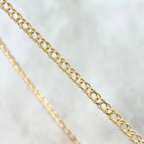 Cadena Garibaldi 2.5gr / 50cm / 2.4mm Oro Amarillo +3 18K ©