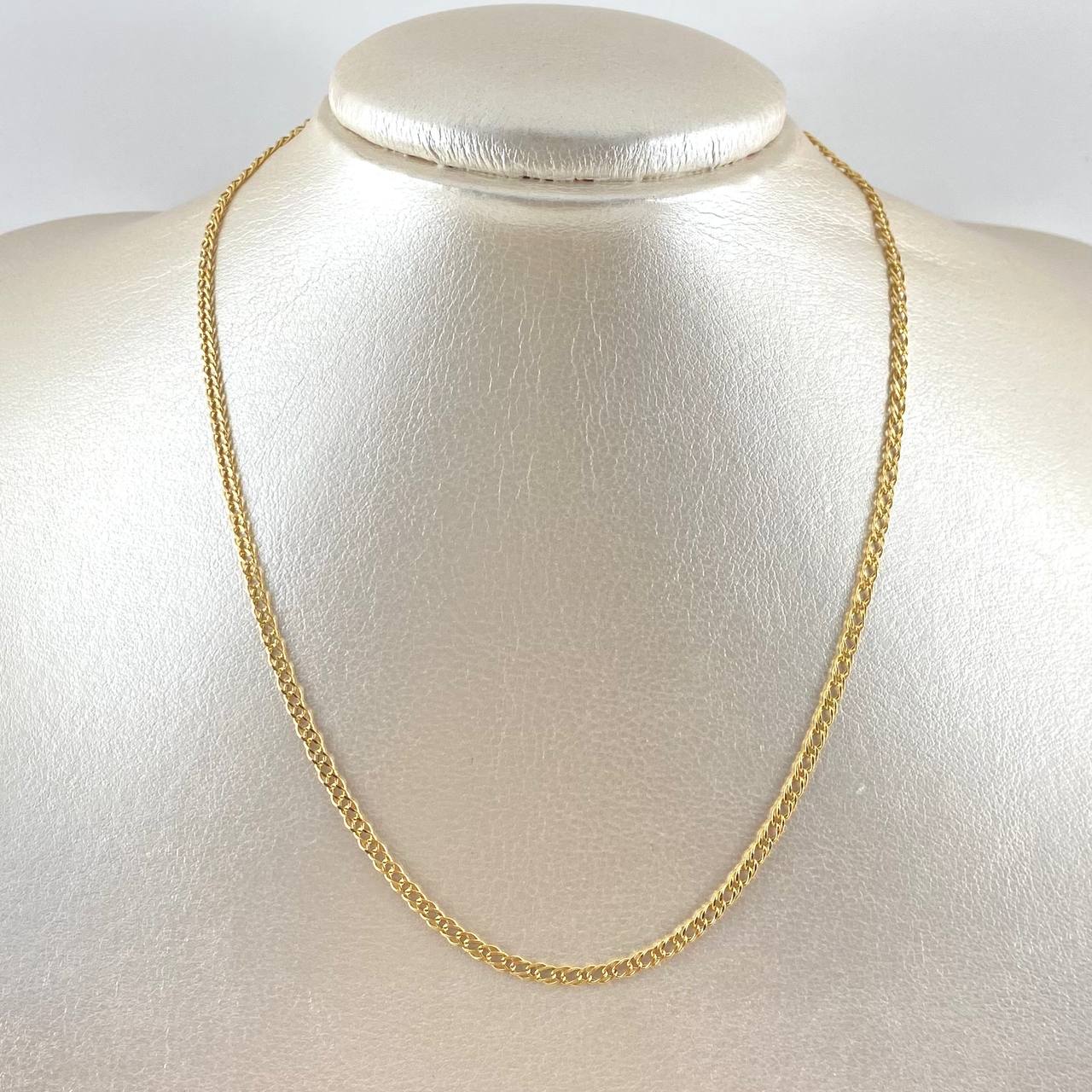 Cadena Garibaldi 2.5gr / 50cm / 2.4mm Oro Amarillo +3 18K ©