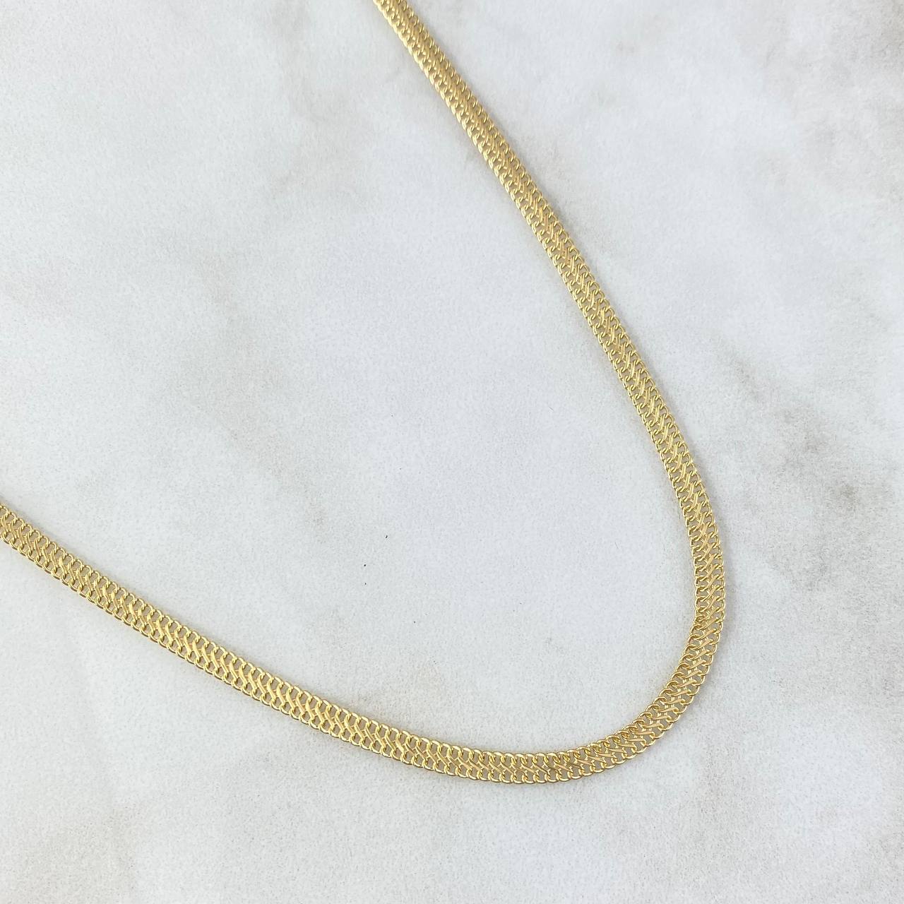 Cadena Sedusa 4.2gr / 45cm / 3.9mm Oro Amarillo +3 18K *