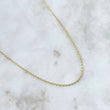 Cadena Espiga 1.65gr / 45cm / 1.2mm Oro Amarillo 18K