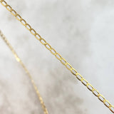 Cadena Cubana 1.8gr / 45cm / 1.7mm Oro Amarillo +1 18K *