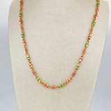 Cadena Rustica Corazones 27.2gr / 61cm / Oro Amarillo 18K $