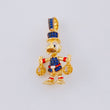 Dije Pato Bolsas Dinero 6.1g / 3.4cm Oro Amarillo 18K