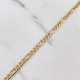 Pulso Figaro 3.2gr / 21cm / 4.2mm Oro Amarillo +0 18K #