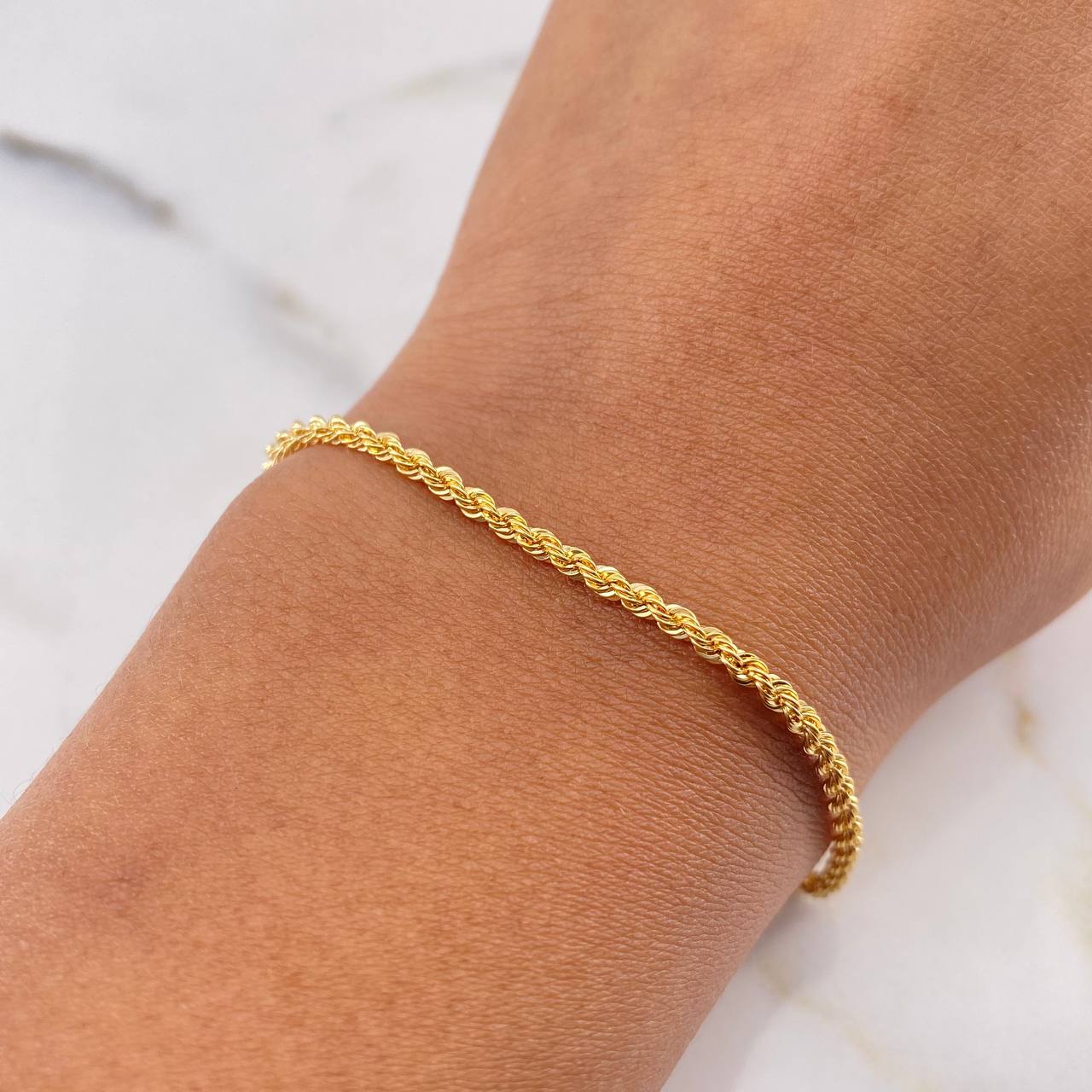 Pulso Lazo 1.5gr / 19cm / 1.9mm Oro Amarillo +3 18K #