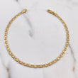 Pulso Escalera 3.2gr / 20cm / 2.8mm Diamantada Oro Amarillo +3 18K $