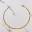 Pulso Cubano 1.15gr / 19cm / 2.2mm Oro Amarillo +1 18K #
