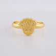 Anillo Corona Diamantada 1.1g / T8 1/2 Oro Amarillo 18K