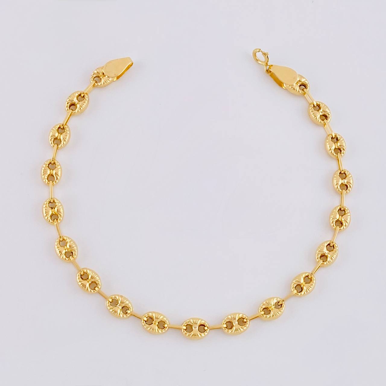 Pulso GC Diamantada 2.95g / 17.7cm / 4.5mm Oro Amarillo 18K