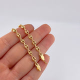 Pulso GC Diamantado 2.9g / 17cm / 4.5mm Oro Amarillo 18K