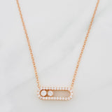 Cadena Msk Aro Seguido 3.75g / 42cm / 1.7mm Oro Rosa 18K