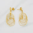 Topos Arete Hexa 3.55g / 14.6mm Oro Amarillo 18K