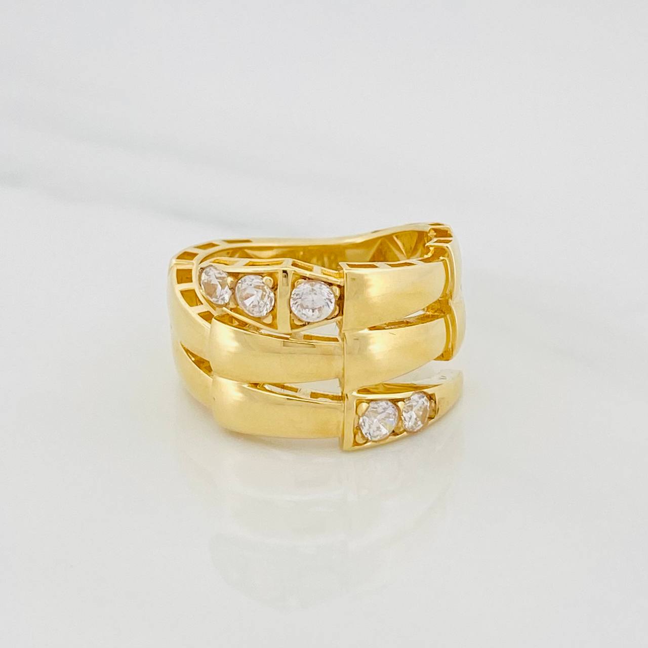 Anillo Espiga 5.35g / T6 1/2 Oro Amarillo 18K