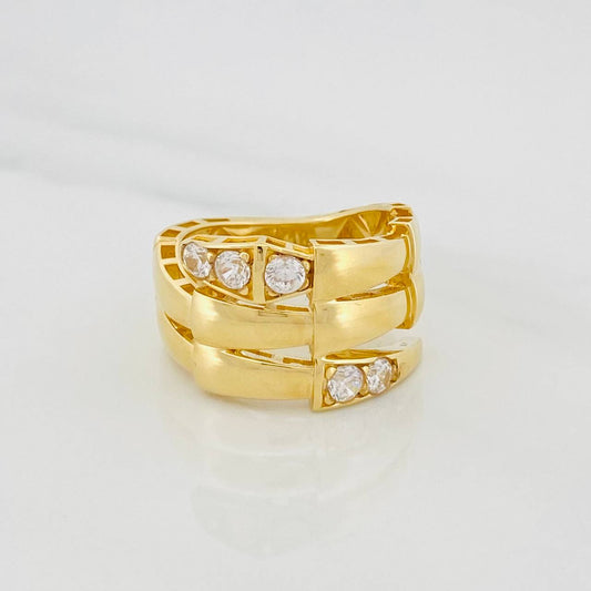 Anillo Espiga 5.35g / T6 1/2 Oro Amarillo 18K
