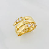 Anillo Espiga 5.35g / T6 1/2 Oro Amarillo 18K