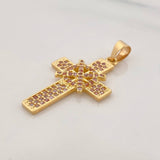 Dije Cruz Timón 2.65g / 3.3cm Oro Amarillo 18K