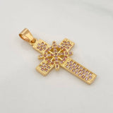 Dije Cruz Timón 2.65g / 3.3cm Oro Amarillo 18K