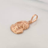Dije Rostro Cristo 0.85g / 2.4cm Oro Rosa 18K