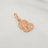 Dije Rostro Cristo 0.85g / 2.4cm Oro Rosa 18K