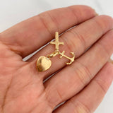 Dije Tres Gracias 1g / 2cm Oro Amarillo 18K