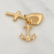 Dije Tres Gracias 1g / 2cm Oro Amarillo 18K