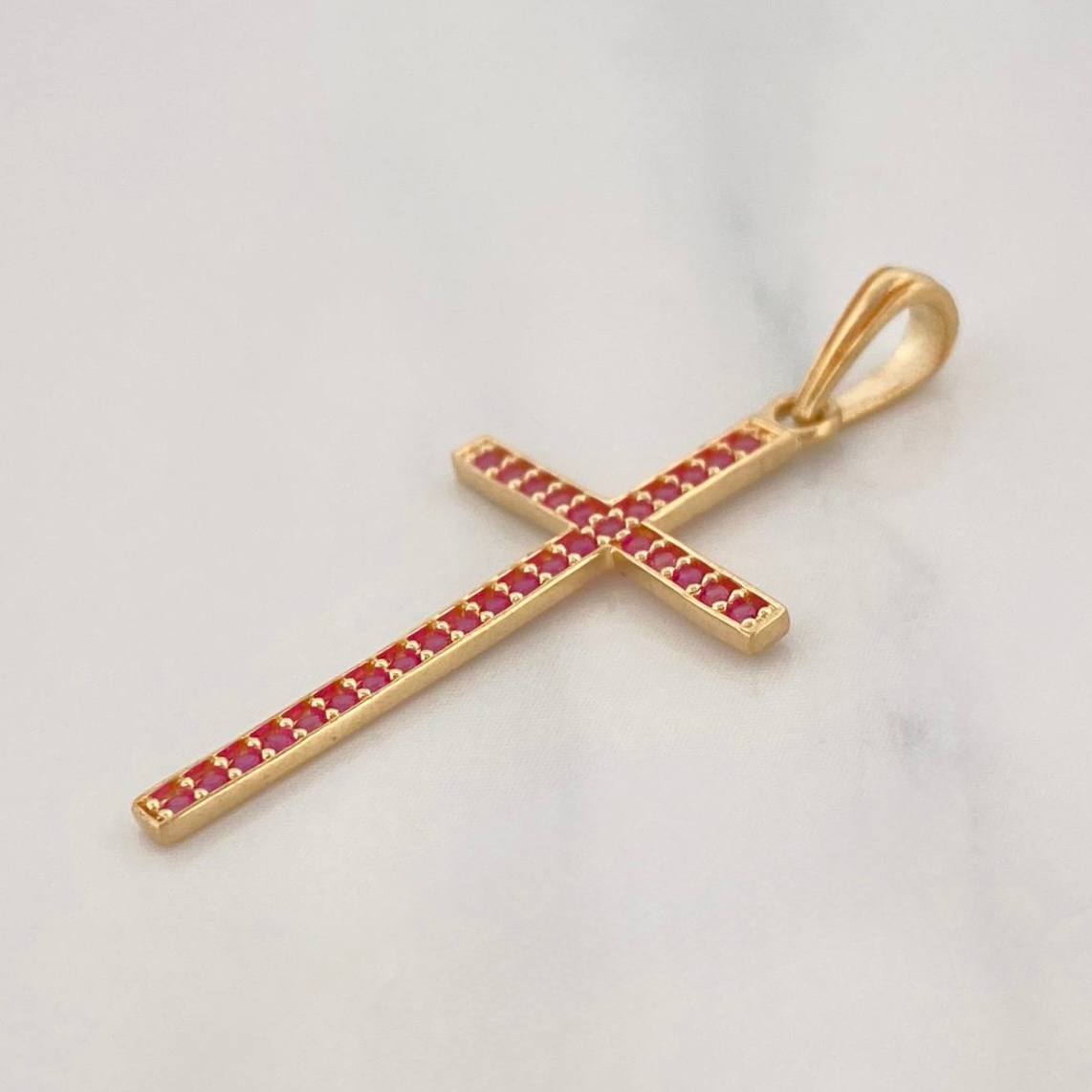 Dije Cruz 0.85g / 3cm Oro Amarillo 18K