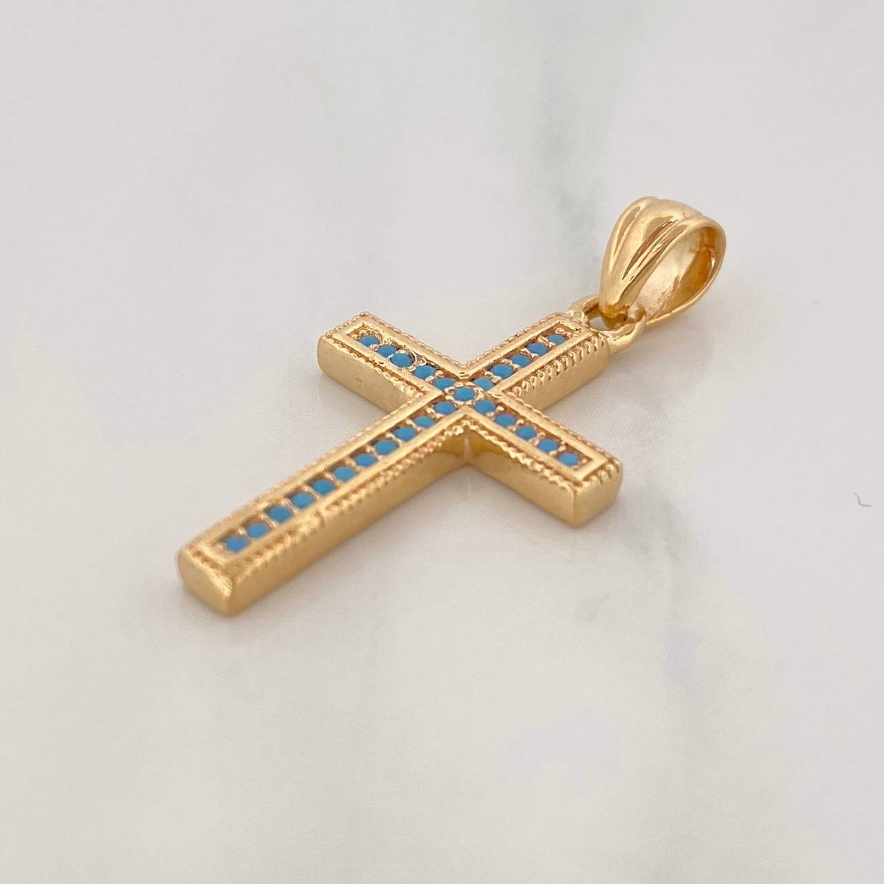 Dije Cruz 2.3g / 3cm Oro Amarillo 18K