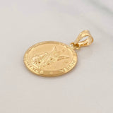 Dije San Miguel Arcángel 1.25g / 2.4cm Oro Amarillo 18K