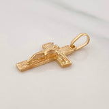 Dije Cruz Cristo 1.8g / 2.5cm Oro Amarillo 18K