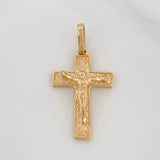 Dije Cruz Cristo 1.8g / 2.5cm Oro Amarillo 18K