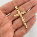 Dije Cruz Cristo 4.15g / 5cm Oro Amarillo 18K