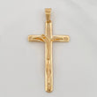 Dije Cruz Cristo 4.15g / 5cm Oro Amarillo 18K