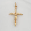 Dije Cruz Cristo 1.7g / 4cm Oro Amarillo 18K