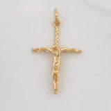 Dije Cruz Cristo 1.7g / 4cm Oro Amarillo 18K