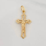 Dije Cruz Cristo 1.35g / 3.3cm Oro Amarillo 18K
