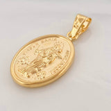 Dije Virgen Auxiliadora 2.3g / 3.7cm Oro Amarillo 18K