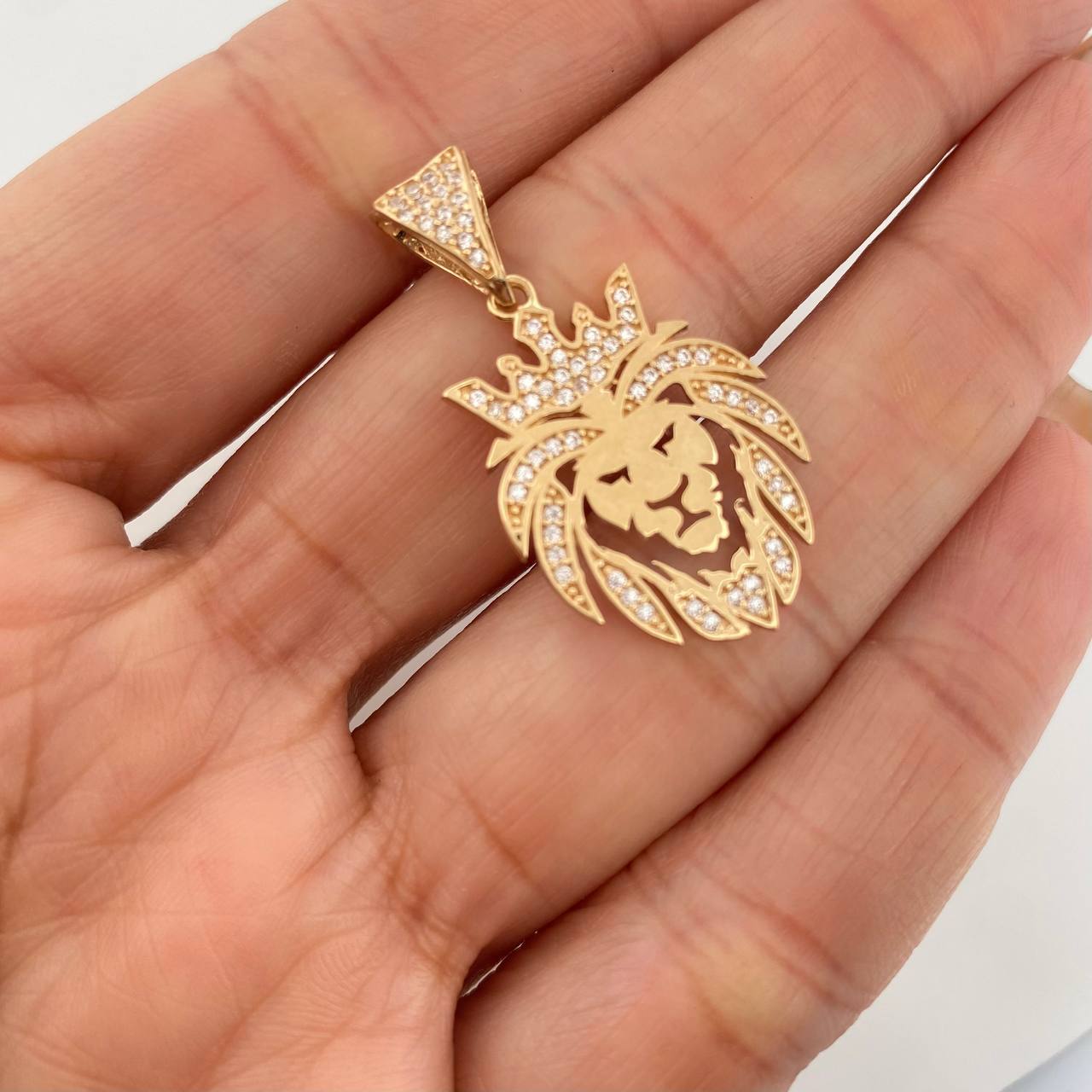 Dije León 3.25g / 3.2cm Oro Amarillo 18K
