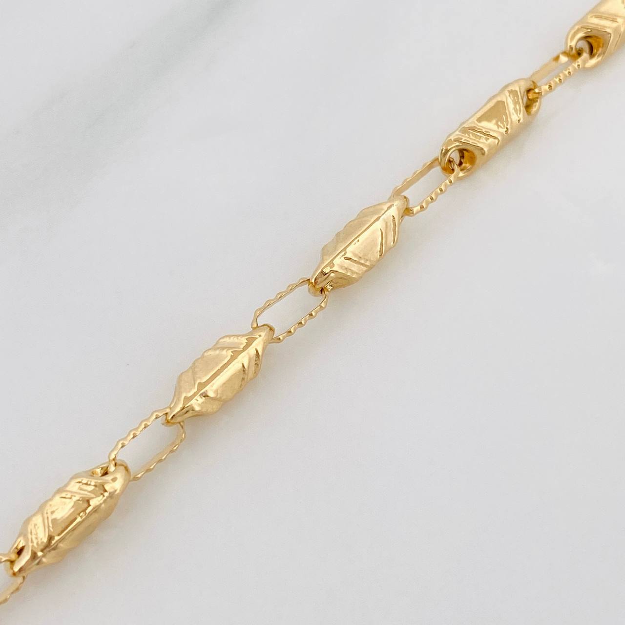 Pulso Barril Eclipse 4.45g / 21cm / 3.54mm Oro Amarillo 18K